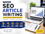 write SEO articles and website content that ranks and engages readers