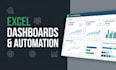 create excel dashboards and automate spreadsheets