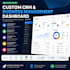 build a custom CRM and business management dashboard