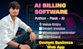 build ai invoice and billing web app