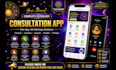 develop a flutter astrology consultation app with chat video call and ai