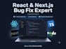 fix react and next js bugs