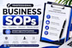 create clear and professional business sops