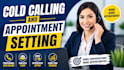 provide professional cold calling and appointment setting
