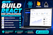 build react firebase web application with authentication and admin panel