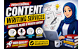 write urgent content, blog posts, articles and essays within 24 hours