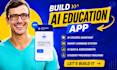 build bubble ai education app ai elearning course lms edtech flutter ai saas
