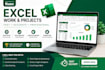do accurate data entry, excel and web research