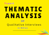 do thematic analysis of qualitative interviews in nvivo