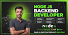be your node js developer, backend developer