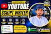 write engaging youtube scripts for faceless channels