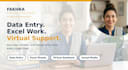 do data entry, virtual assistant and social media management