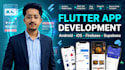 develop a flutter mobile app for android and ios