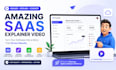 design a professional saas product demo video for your business