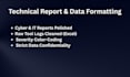 format cybersecurity reports and clean logs