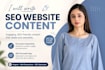 write SEO website content for your business website