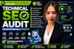 provide technical SEO audit and GEO backlinks