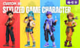 create stylized 3d game character models with rigging and animation