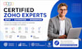 set up zoho CRM, campaign, forms, book, creator, flow, zoho one