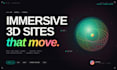 design immersive 3d website with three js and scroll animations