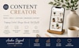 be your social media manager and content creater