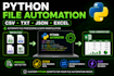 automate file processing with python scripts