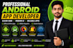 develop custom android apps in java using android studio