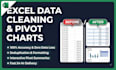 do excel data cleaning, formatting and pivot tables and charts