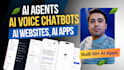 build ai saas website, ai chatbot, ai mobile app, ai voice agent