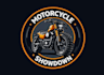make motorcycle logo design with fastest delivery