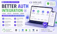 integrate better auth authentication, oauth, login and user sessions