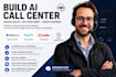 build ai call center, vicidial dialer, vapi voice agent, twilio telephony system