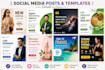 design editable canva templates for your social media posts and brand