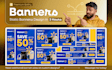 design web banners, ads, cover, post in 3 hours