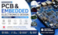 design pcb embedded electronics products prototypes, mass production lazada