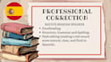 proofread and edit your spanish texts