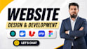build website, website design, website development, full stack developer