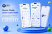 crypto wallet app, crypto exchange website, fintech app, wallet app, payment app
