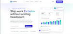 develop a modern responsive business website that loads fast