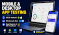 test, review, and promote your software, ios or android app