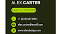 design modern business cards in canva