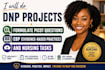 do dnp projects, ebp and nursing tasks, formulate picot questions