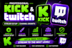 create a complete kick streamer channel setup