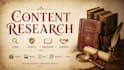 do content research, and source content
