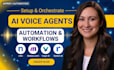 setup n8n make com automation workflow vapi retell ai receptionist chatbot ghl