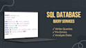 write sql queries and analyze your database