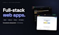 develop a fullstack web application