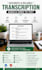accurately transcribe audio and video into text