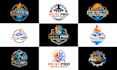 design a professional hvac heating and air conditioning logo