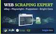 do web scraping ebay scraper with playwright puppeteer bright data